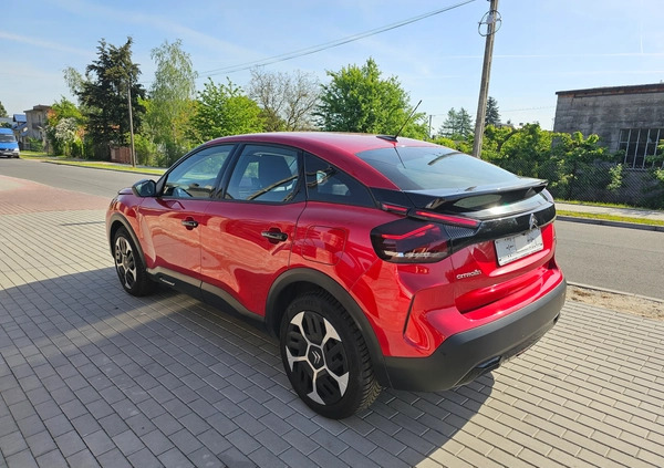 Citroen C4 cena 57900 przebieg: 52000, rok produkcji 2022 z Uniejów małe 92